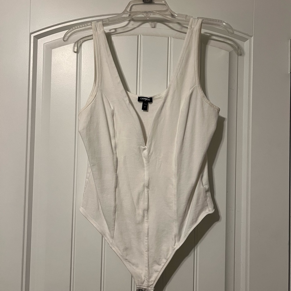 Express Deep V bodysuit